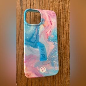 Loopy Case Pink and Blue Swirl Phone Case